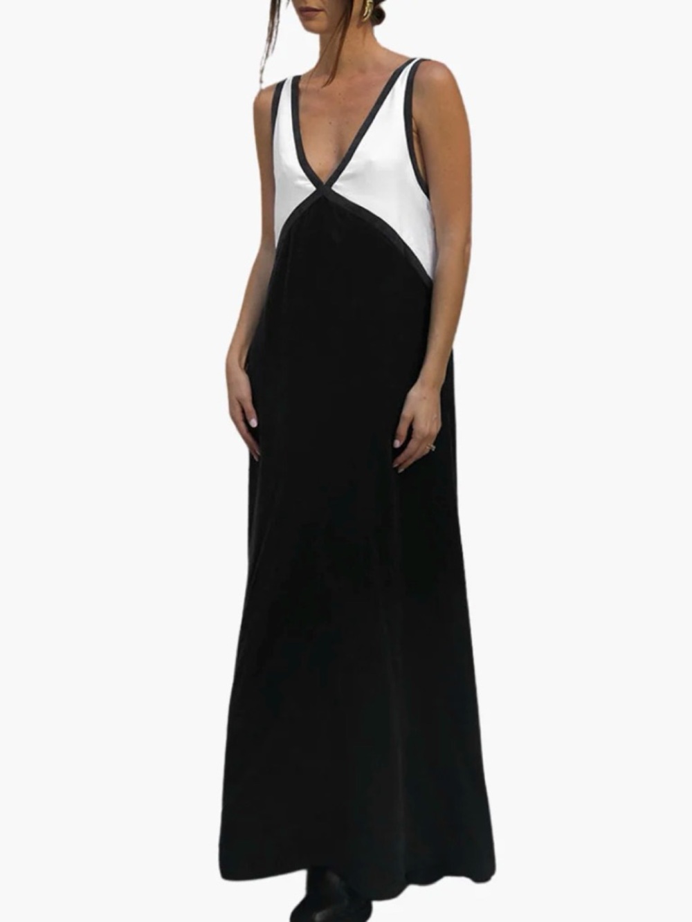 Sancia “Naomi” Onyx Maxi Dress